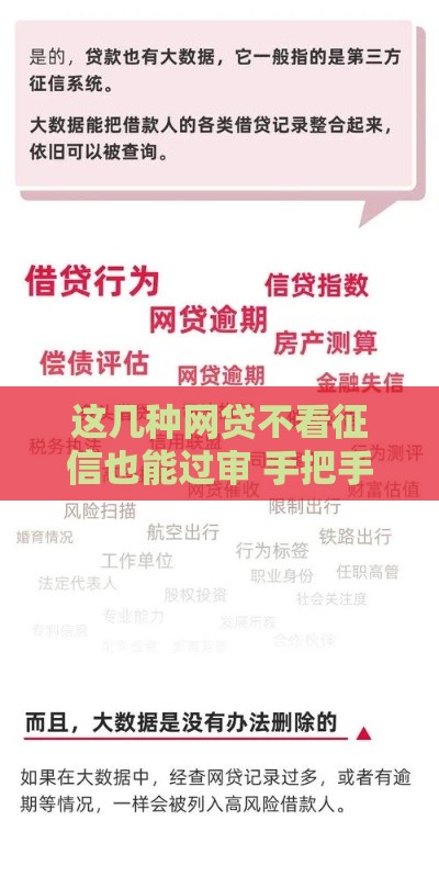 这几种网贷不看征信也能过审 手把手教你避坑