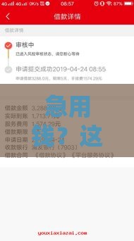 急用钱？这些好下款的优品口子你知道吗？速看最新推荐！