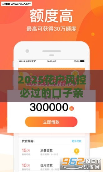 2025花户风控必过的口子亲测有效！这5招帮你轻松拿钱
