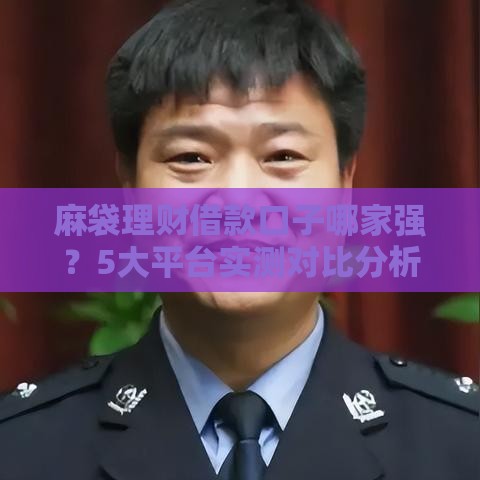 麻袋理财借款口子哪家强？5大平台实测对比分析
