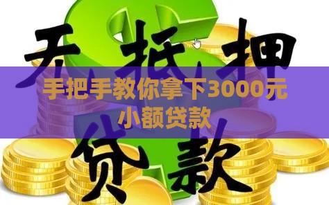 手把手教你拿下3000元小额贷款