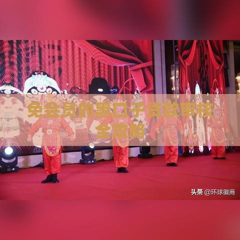 免会员的黑口子贷款审核全攻略