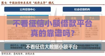 不看征信小额借款平台真的靠谱吗？