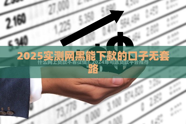2025实测网黑能下款的口子无套路