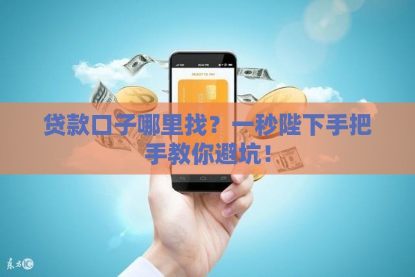 贷款口子哪里找？一秒陛下手把手教你避坑！