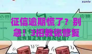 征信逾期慌了？别急！3招教你修复信用 轻松搞定贷款难题