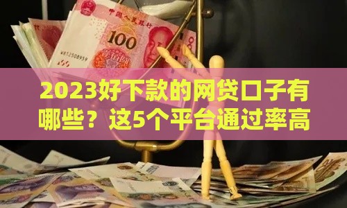 2023好下款的网贷口子有哪些？这5个平台通过率高