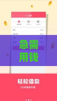 急需用钱怎么办？大额借贷下款攻略：低利率、高额度，轻松到账！