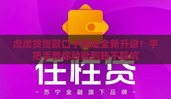 虎虎贷贷款口子网址全新升级！手把手教你秒批到账不踩坑