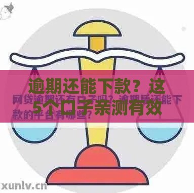 逾期还能下款？这5个口子亲测有效！急用钱必看攻略