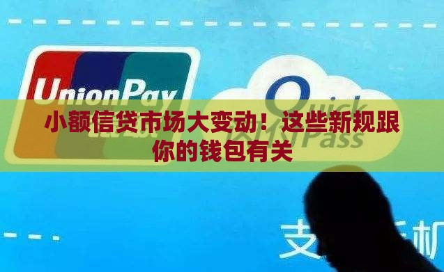 小额信贷市场大变动！这些新规跟你的钱包有关