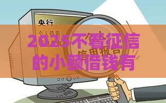 2025不看征信的小额借钱有哪些？最新渠道独家解析