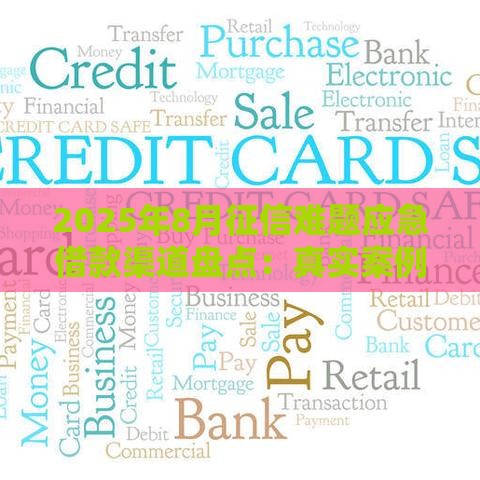 2025年8月征信难题应急借款渠道盘点：真实案例+避坑指南