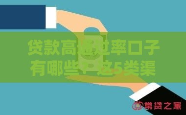 贷款高通过率口子有哪些？这5类渠道申请更容易秒批！