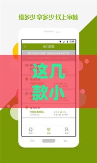 这几款小额贷款App真的能秒到账吗？实测推荐！