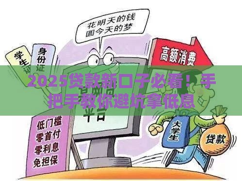 2025贷款新口子必看！手把手教你避坑拿低息