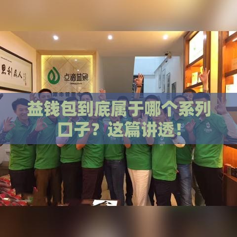 益钱包到底属于哪个系列口子？这篇讲透！