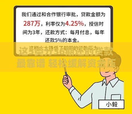 这5类分36期还的贷款最靠谱 轻松缓解资金压力