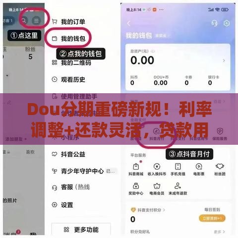 Dou分期重磅新规！利率调整+还款灵活，贷款用户速看福利
