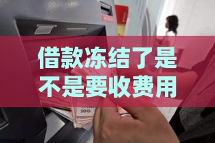 借款冻结了是不是要收费用？揭秘背后套路别踩坑！