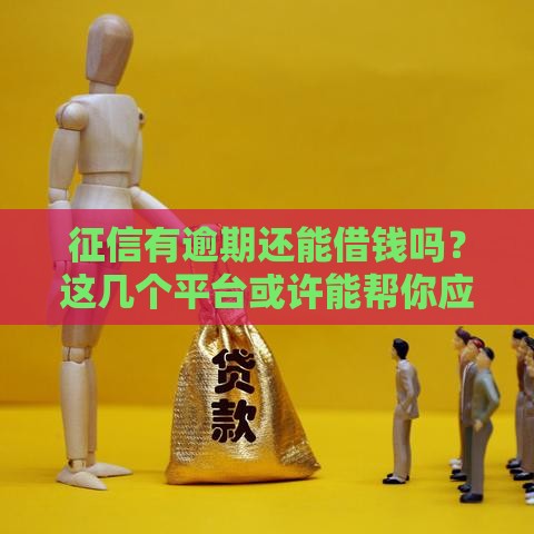 征信有逾期还能借钱吗?这几个平台或许能帮你应急 征信有逾期还能借钱吗?这几个平台或许能帮你应急