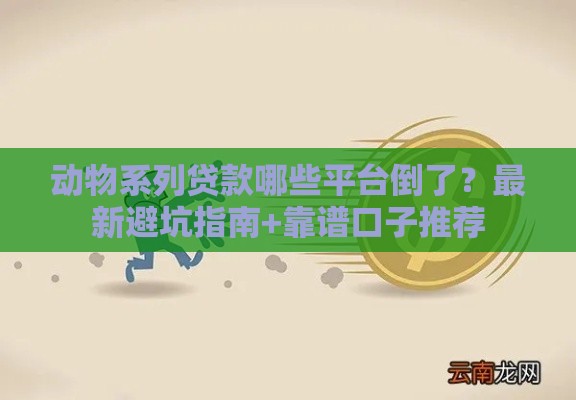 动物系列贷款哪些平台倒了？最新避坑指南+靠谱口子推荐