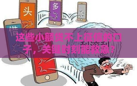 这些小额贷不上征信的口子，关键时刻能救急？