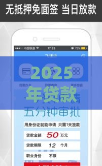 2025年贷款好下款吗？老哥实测这5类产品门槛低、额度高！
