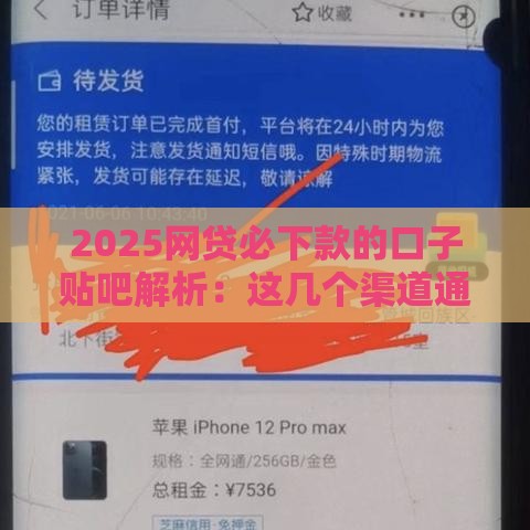 2025网贷必下款的口子贴吧解析：这几个渠道通过率高！