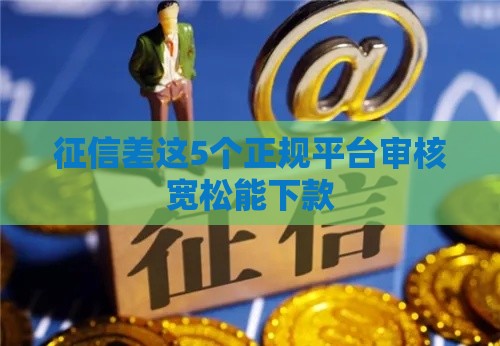 征信差这5个正规平台审核宽松能下款