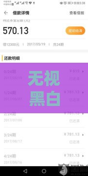 无视黑白也能申请的正规贷款平台推荐