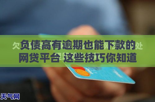 负债高有逾期也能下款的网贷平台 这些技巧你知道吗