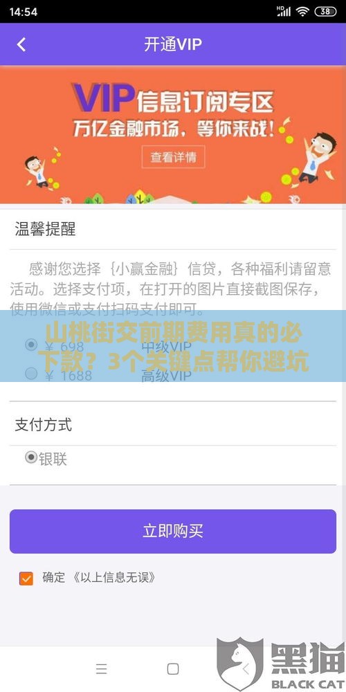 山桃街交前期费用真的必下款？3个关键点帮你避坑！