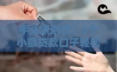 手头紧别慌！5个小额贷款口子轻松应急 这些技巧别错过