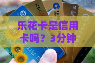 乐花卡是信用卡吗？3分钟搞懂区别，别急着申请先看这几点！