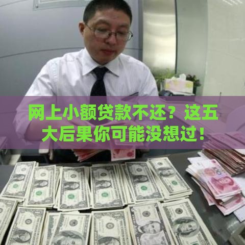 网上小额贷款不还？这五大后果你可能没想过！
