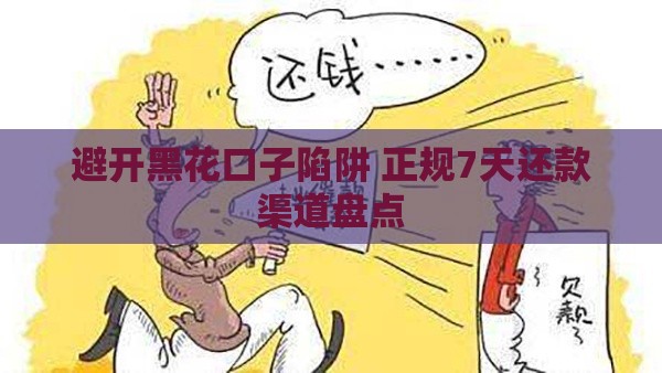 避开黑花口子陷阱 正规7天还款渠道盘点