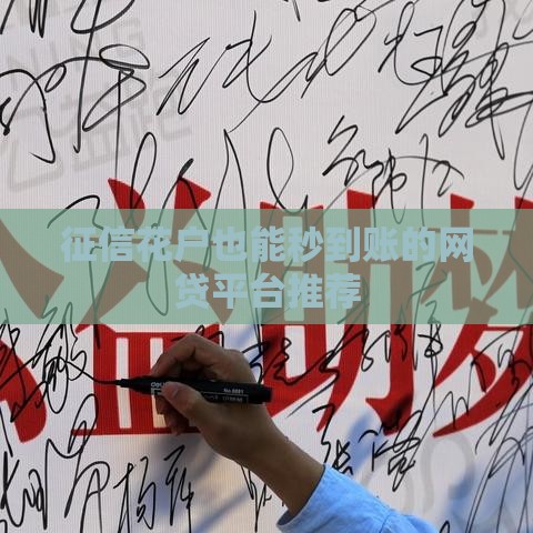 征信花户也能秒到账的网贷平台推荐