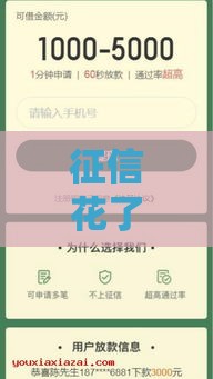 征信花了还能秒下款？这些口子靠谱吗？实测真相来了！