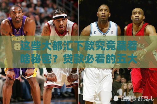 这些大都汇下款究竟藏着啥秘密？贷款必看的五大真相揭秘！