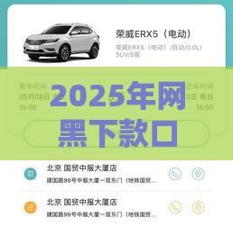 2025年网黑下款口子真实评测，这些平台靠谱吗？