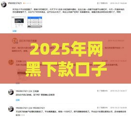 2025年网黑下款口子真实评测，这些平台靠谱吗？