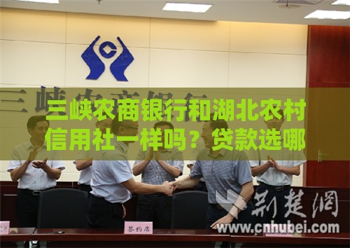 三峡农商银行和湖北农村信用社一样吗？贷款选哪个好