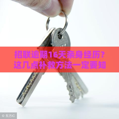 招联逾期16天亲身经历？这几点补救方法一定要知道！