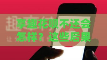 享趣花呗不还会怎样？这些后果你可能想不到！