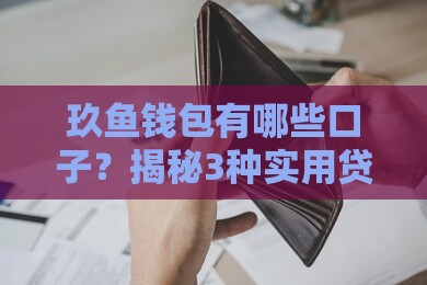 玖鱼钱包有哪些口子？揭秘3种实用贷款方案，解决你的资金难题！