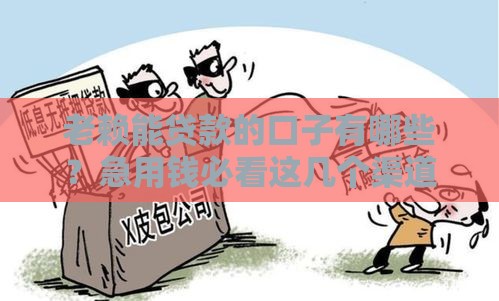 老赖能贷款的口子有哪些？急用钱必看这几个渠道！