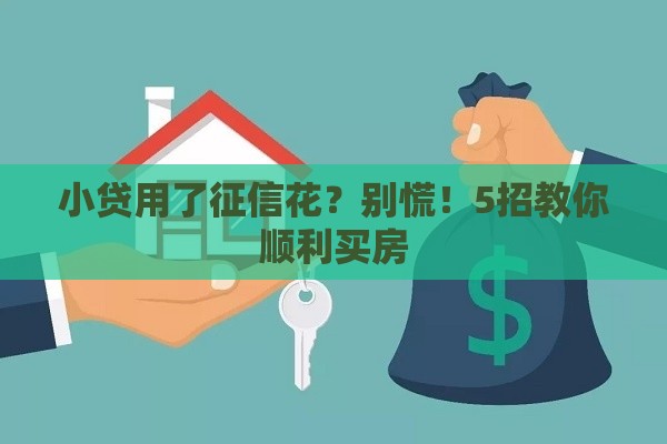 小贷用了征信花?别慌!5招教你顺利买房 小贷用了征信花?别慌!5招教你顺利买房