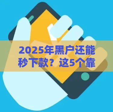 2025年黑户还能秒下款？这5个靠谱口子别错过！
