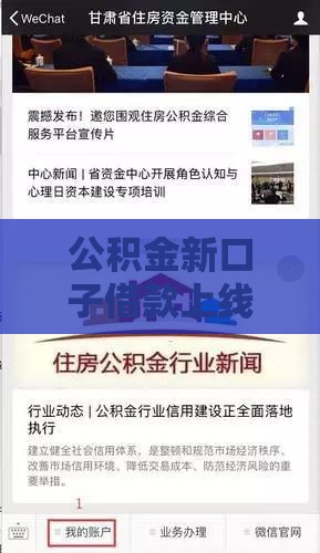 公积金新口子借款上线！低门槛秒批攻略 手慢可能错过